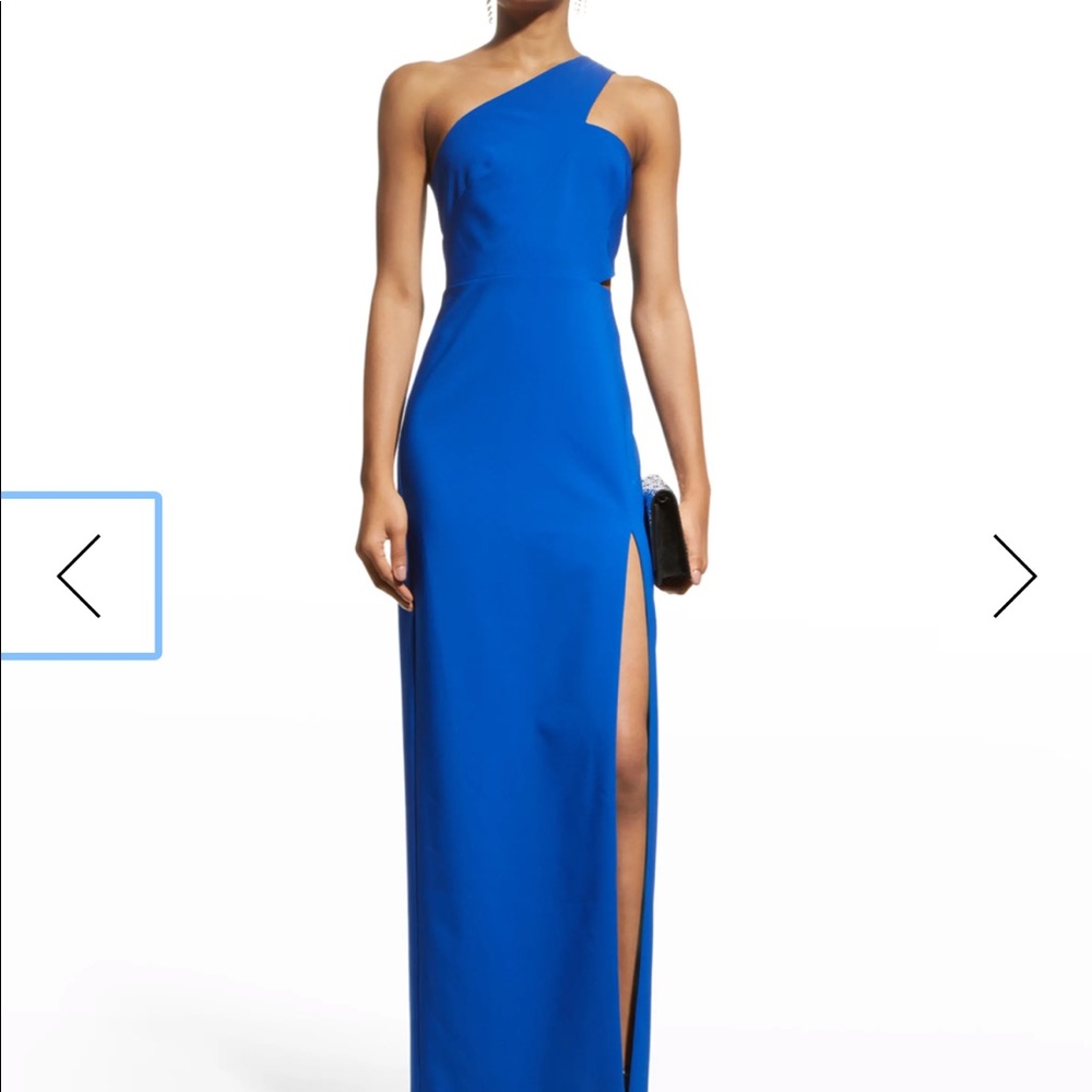 Aidan Mattox Blue Gown